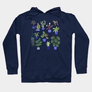 Houseplants Cactus and Succulents Hoodie